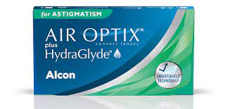 Alcon Air Optix Plus Hydraglyde For Astigmatism 3 Lens Pack