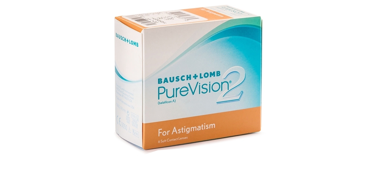 Bausch Lomb Purevision 2 Astigmatism 6 Lens Per Box